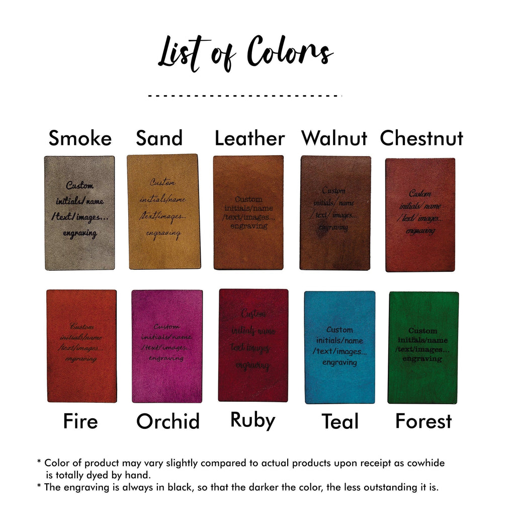 Mayan Corner - Horror characters leather handmade men's wallet, custom gifts for him, father's day gifts, anniversary gift for men