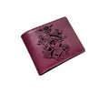 Mayan Corner - Dragon ball characters drawing leather wallet, fan art leather gift for men, wallet for him, leather anniversary present ideas - Freiza