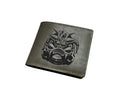 Mayan Corner - Dragon ball characters drawing leather wallet, fan art leather gift for men, wallet for him, leather anniversary present ideas -  Freiza super villains