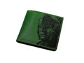 Mayan Corner - Hulk the Green warrior superheroes leather handmade men's wallet, custom gifts for him, father's day gifts