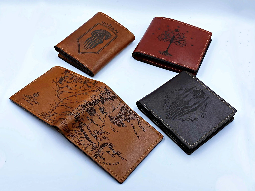 Mayan Corner - White Tree of Gondor - The Lord of the Rings men's wallet, personalized men's gifts, gift for him