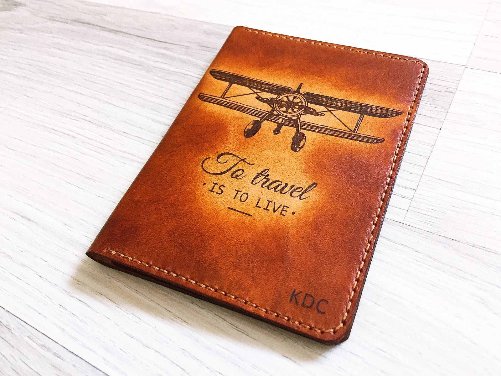 Personalized Travel Airplane Leather Passport Wallet, Passport Cover, Passport Holder, Custom family travel gift, Anniversary gift ideas