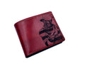 Freddy Krueger leather handmade wallet, custom horror wallet, personalized gift for men in Halloween