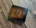 Mew Mythical Pokemon art leather wallet, Legendary pokemon gift ideas, Mew cat pokemon drawing, wallet for him, customized gift for boy