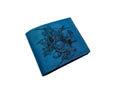 Mayan Corner - Personalized genuine leather handmade wallet, leather gift ideas for him, ninja turtle leather art wallet - 01112210