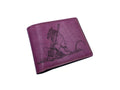Mayan Corner - Personalized genuine leather handmade wallet, leather gift ideas for him, ninja turtle leather art wallet - master splinter - 01112213