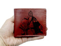 Mayan Corner - Japan anime leather art wallet, morden art drawing men gift, Custom One piece wallet for him, One piece art present