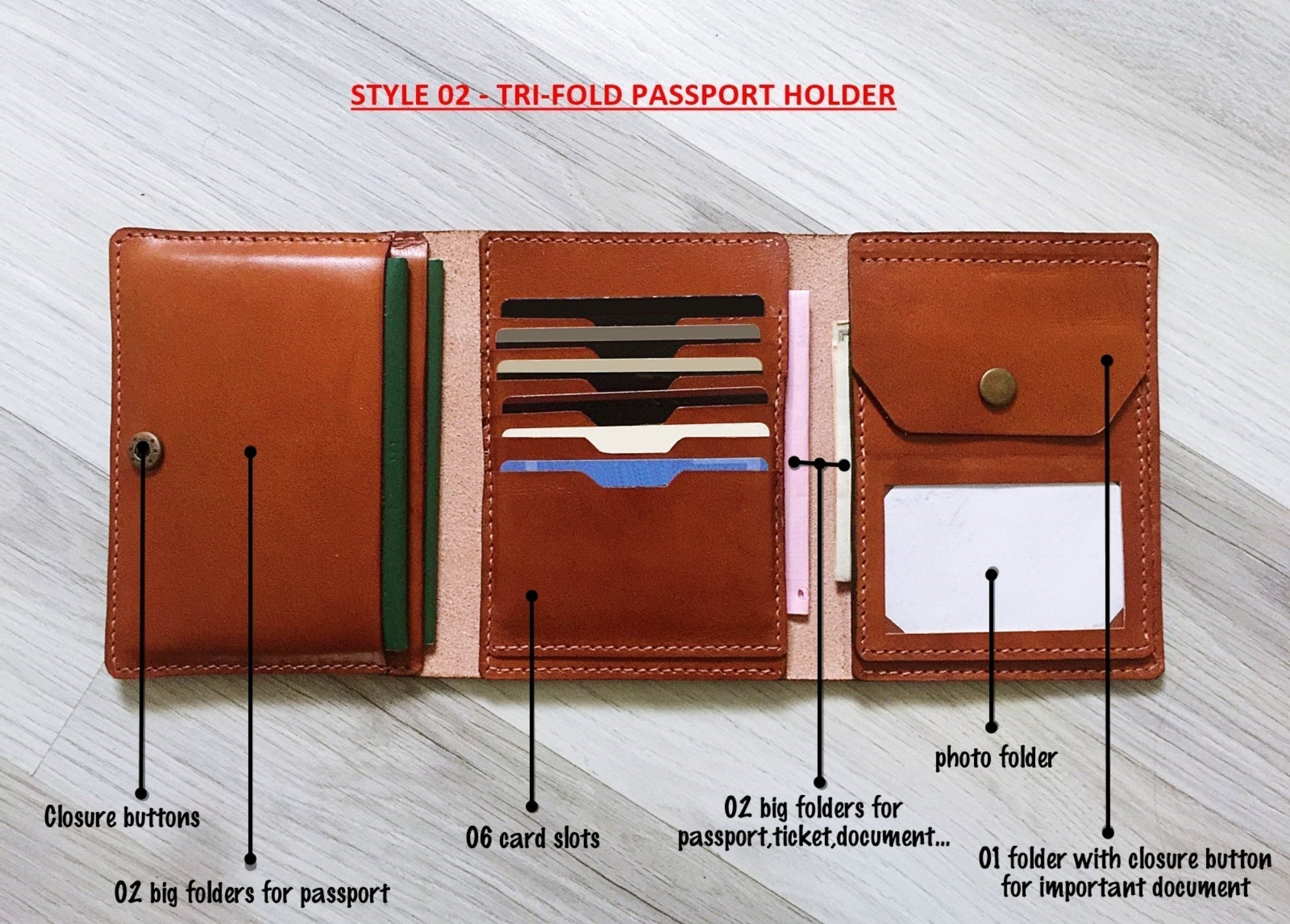 Devil mask engrave leather passport wallet, Hannya Evil Japanese travel wallet, horror art wallet, cool leather wallet, custom leather gift for him