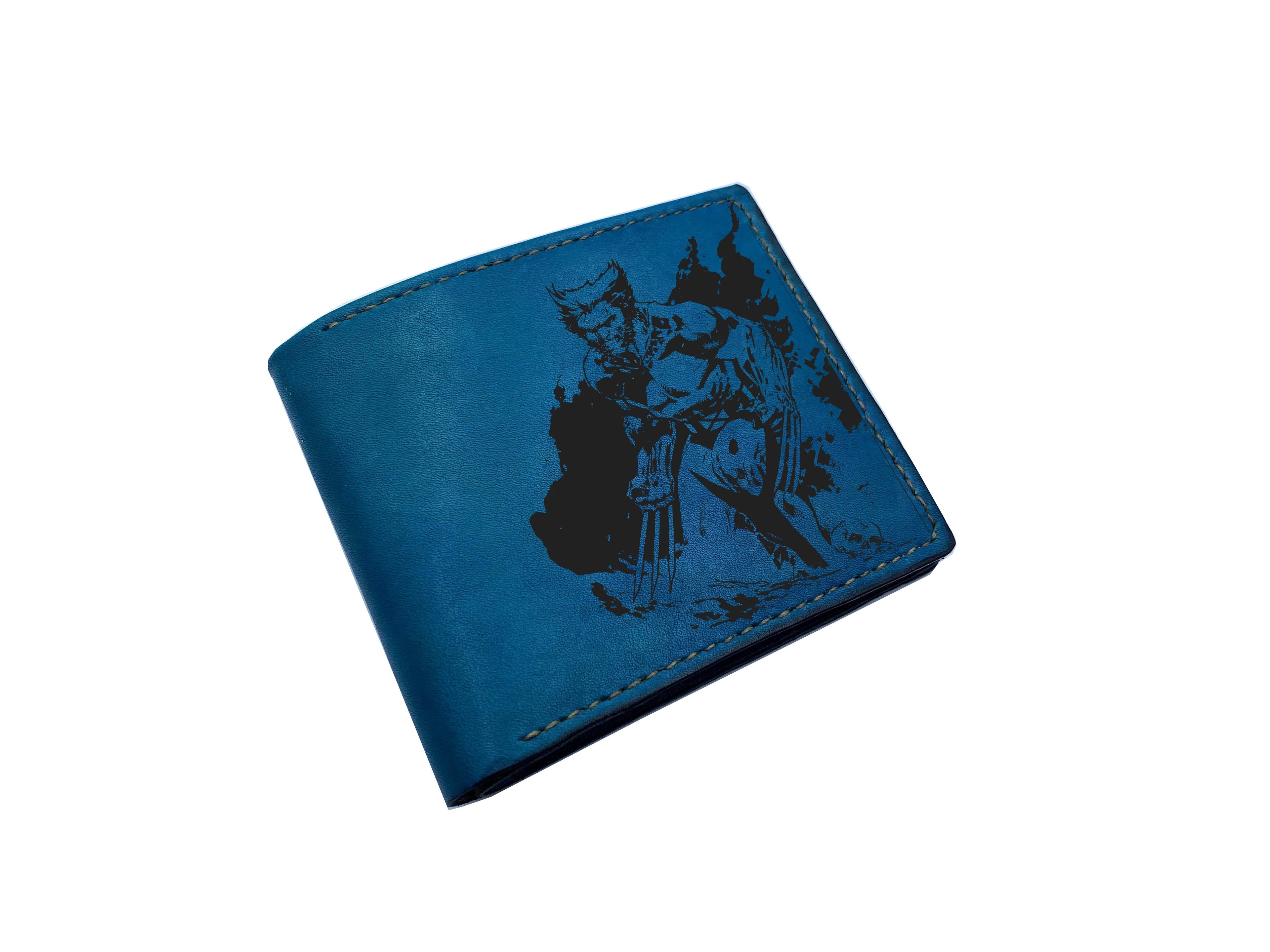 Mayan Corner - Wolverine Marvel Xmen Logan superheroes leather handmade wallet, superheroes marvel wallet for men - 2710223