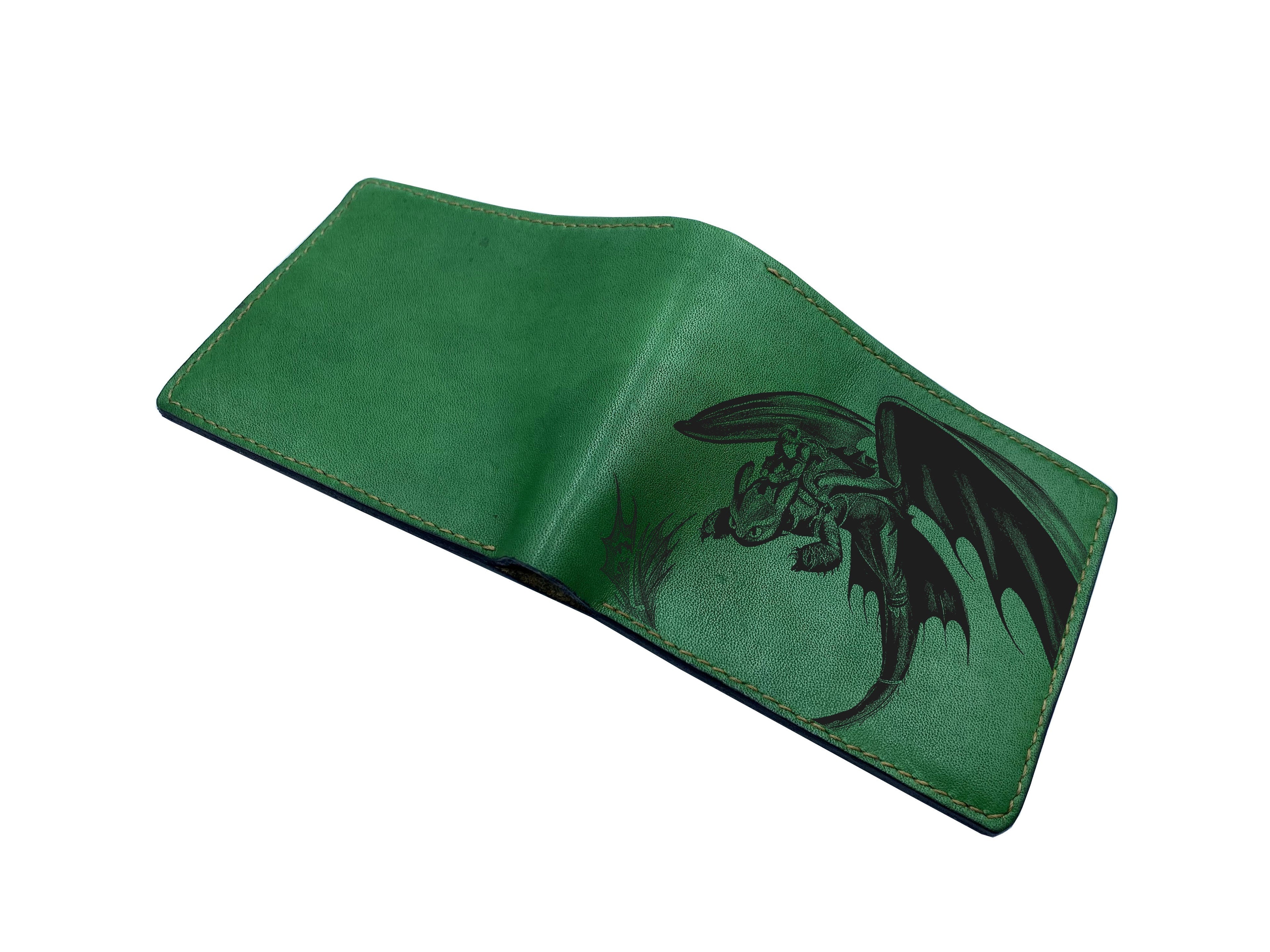 Mayan Corner - Customized leather handmade wallet for men, dragon men's wallet, gift for dad, husband, brother - Targaryen Drogo Game of Thrones - 3110228