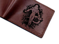 Mayan Corner - Freiza golden form leather wallet, customized dragon ball wallet, dragon ball leather gift for husband, cool gift for dad, super villain leather wallet
