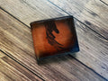 Freddy Krueger handmade men's wallet, custom engrave wallet, horror characters leather wallet, gift ideas for him, Nightmare on Helm Street