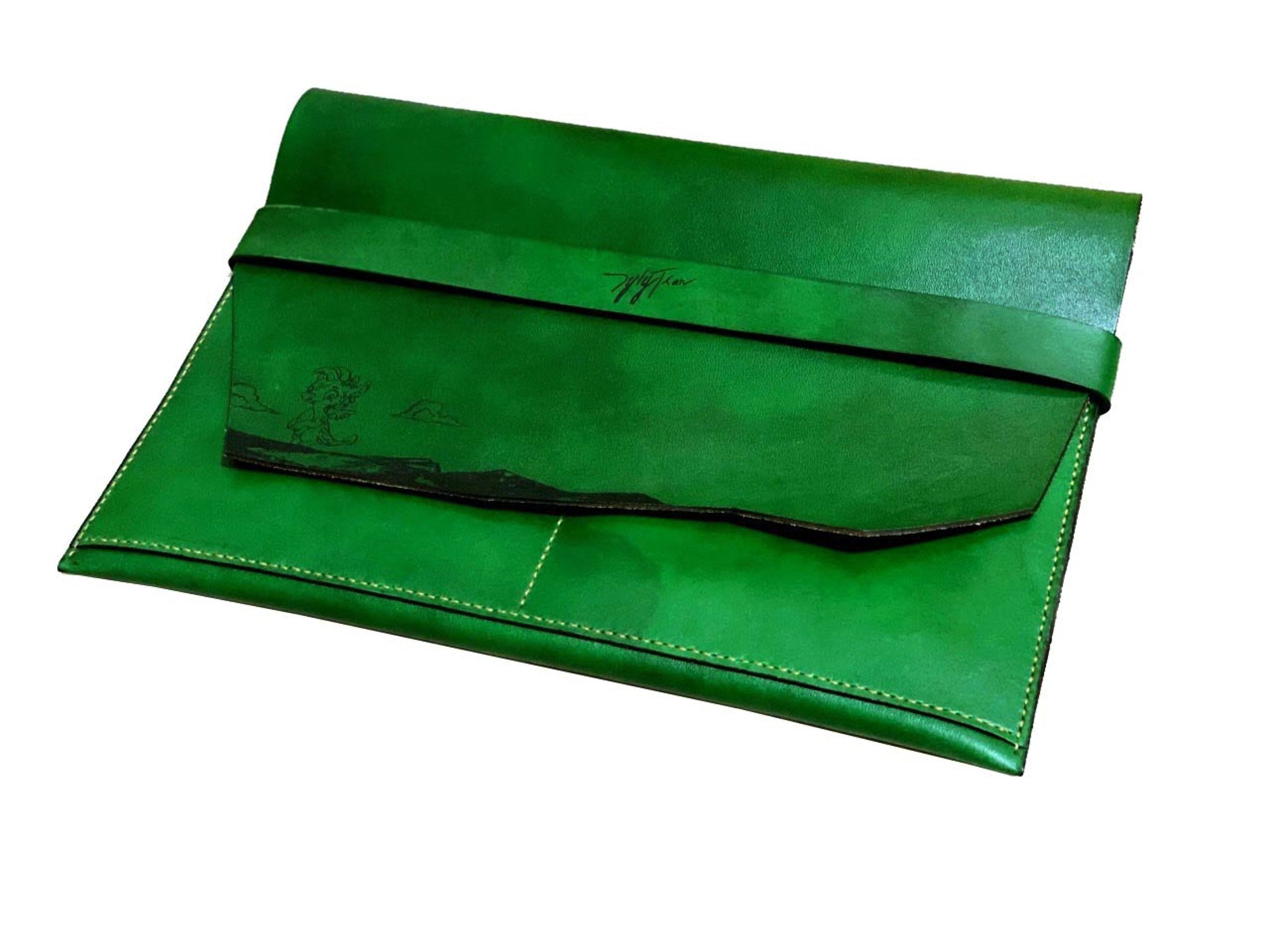 Personalized Laptop cover, Macbook sleeves, tablet leather case, genuine leather handmade Laptop holder, IT accessories, electronic case