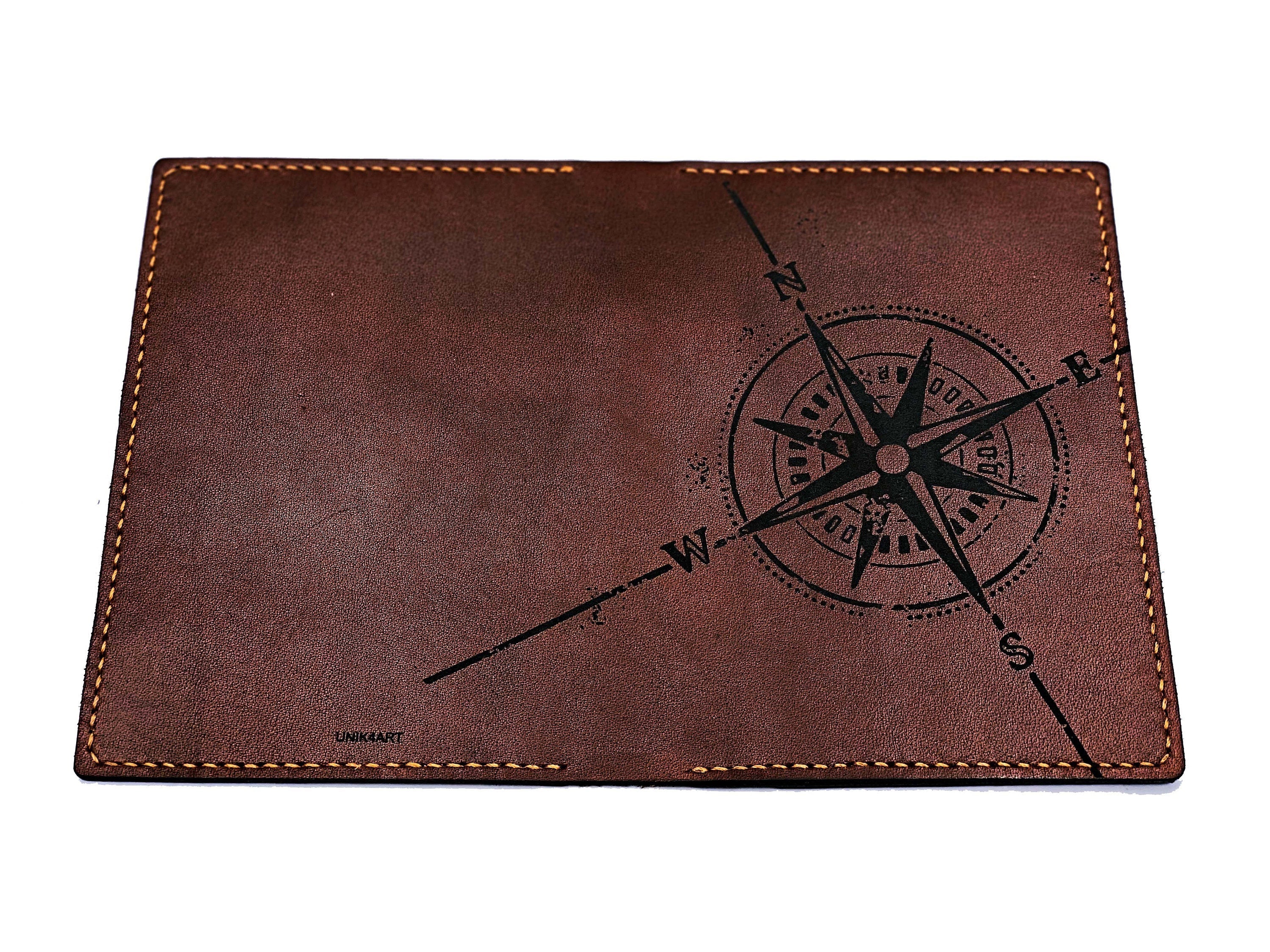 Personalized modern compass leather Passport Wallet, Passport Cover, Passport Holder, Travel case cover, family passport holder