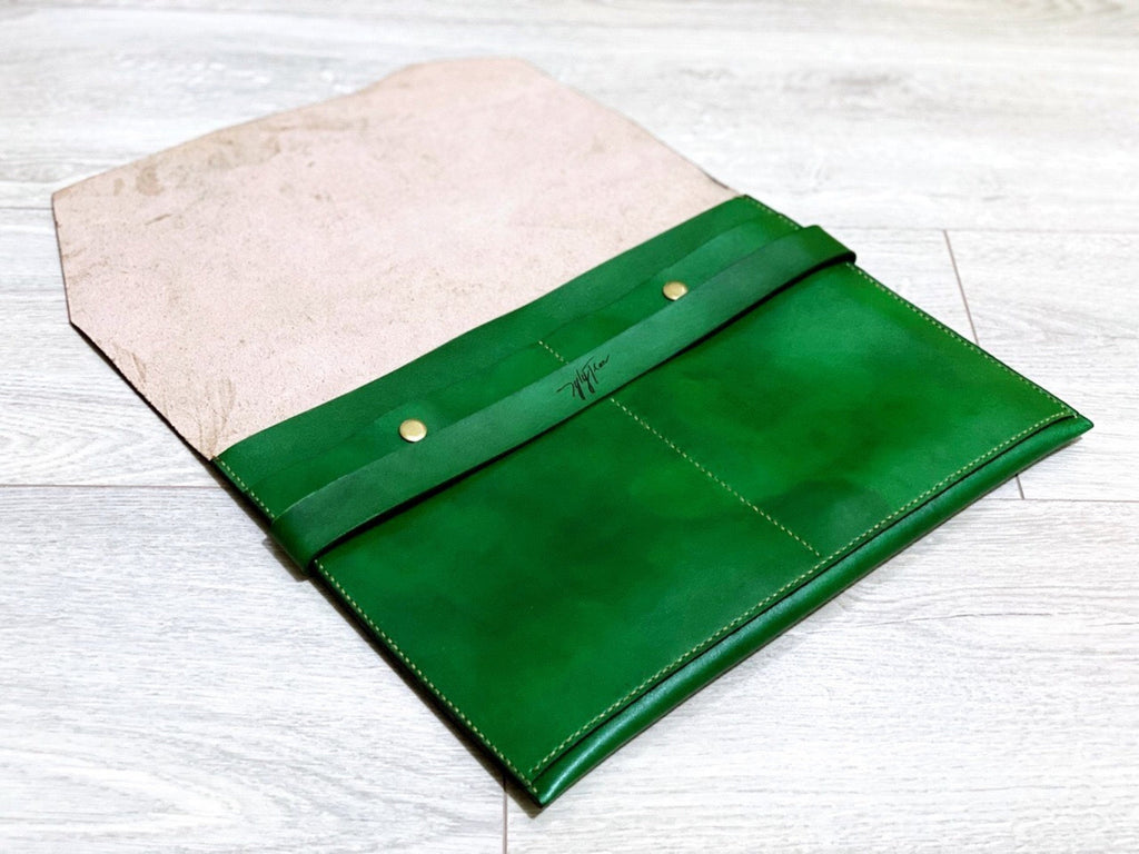 Personalized Laptop cover, Macbook sleeves, tablet leather case, genuine leather handmade Laptop holder, IT accessories, electronic case
