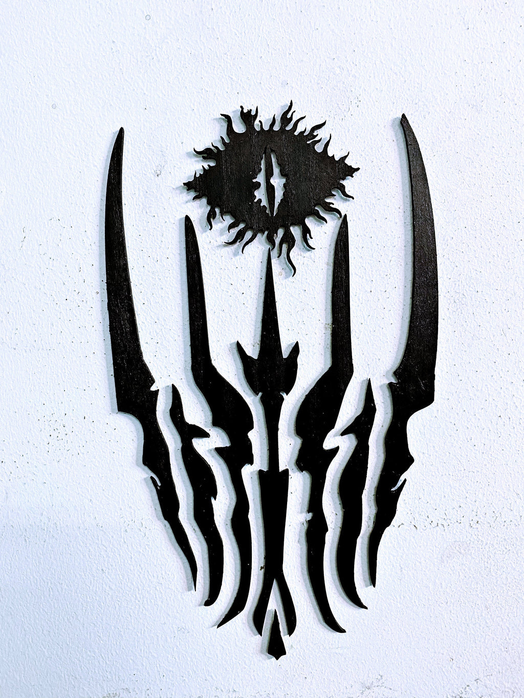 Unik4art - Wooden wall art home decor, Sauron wall art decoration, living room bedroom nursery morden decor