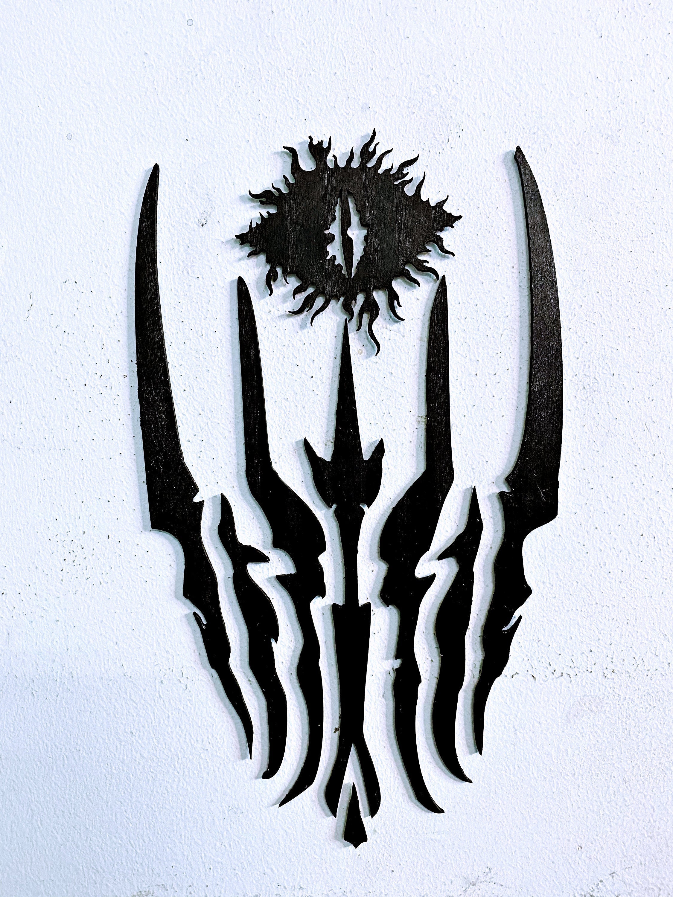 Unik4art - Wooden wall art home decor, Sauron wall art decoration, living room bedroom nursery morden decor