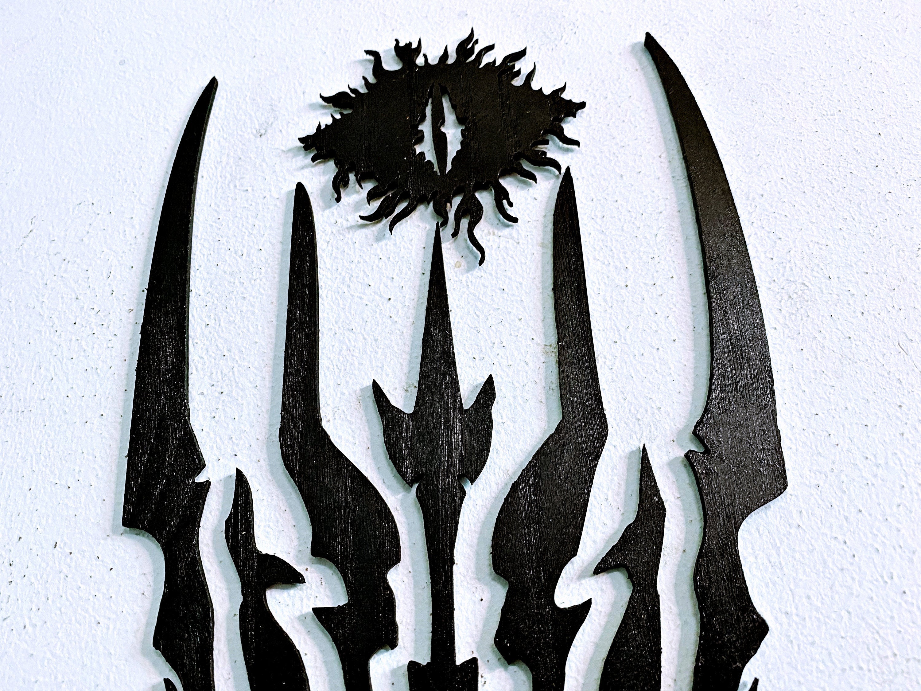 Unik4art - Wooden wall art home decor, Sauron wall art decoration, living room bedroom nursery morden decor