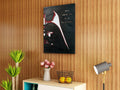 Unik4art - Wooden wall art home decor, Darth Vader Starwars wall art decor, livingroom kitchen bedroom morden decor, movie hanging poster