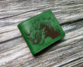 Toothless dragon leather handmade wallet, how to train your dragon gift ideas, dragon men wallet